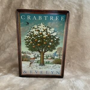 Vintage Crabtree & Evelyn Rectangular Tin Box